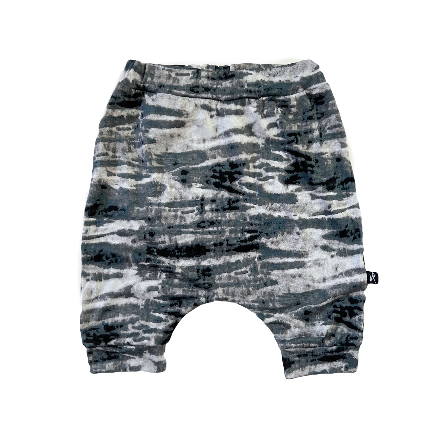 Abstract Grey Shorts