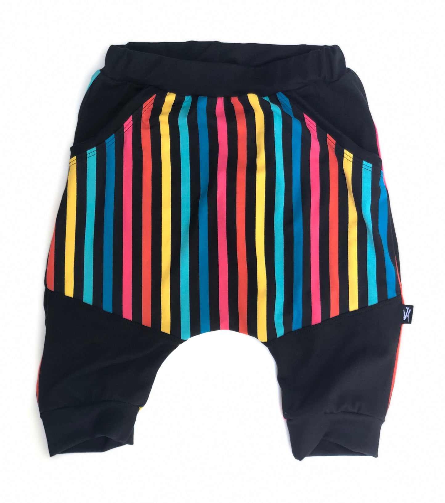 RTS Rainbow Stripe Kanga Shorts