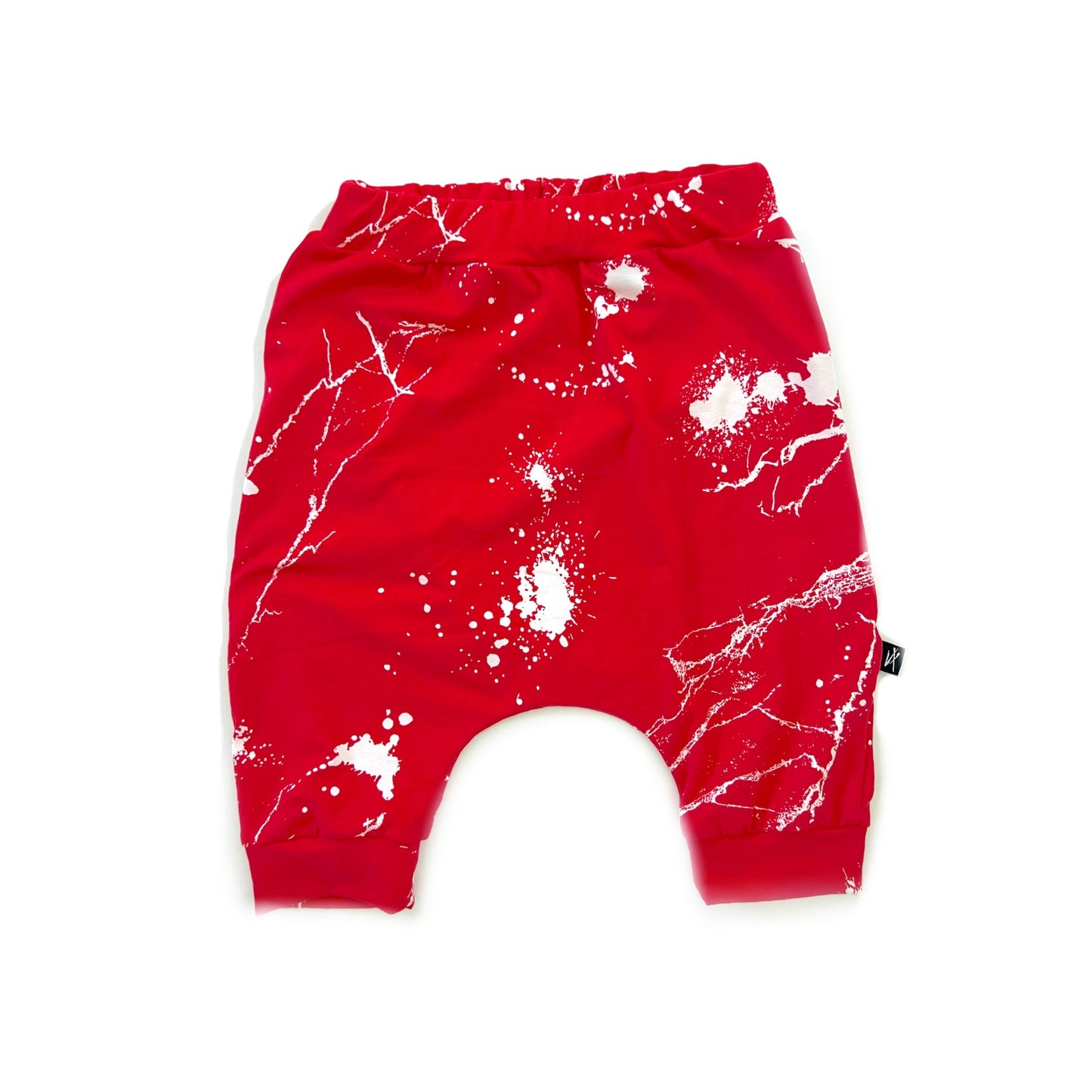 Red Splatter Shorts