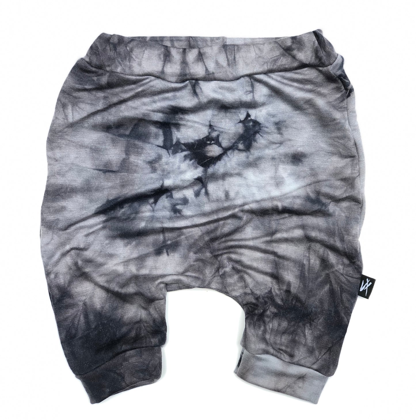 RTS Charcoal Tie Dye Shorts